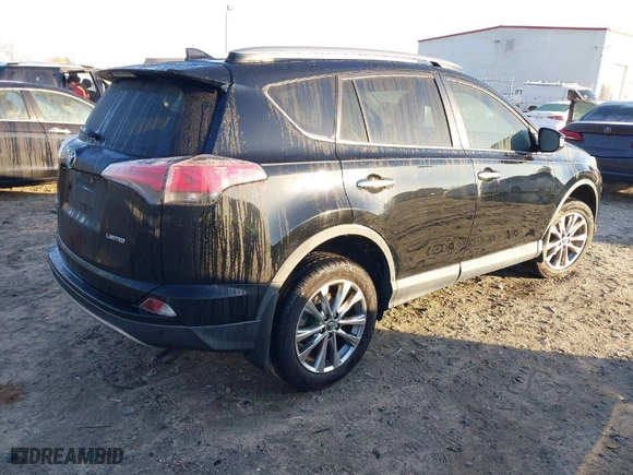 2017 Toyota RAV4 Limited with VIN 2T3YFREV5HW375514, listed as a IAAI auction lot 41768779 with 198,729 mi miles. Bid and sale history available at carsss.com. Image 4.