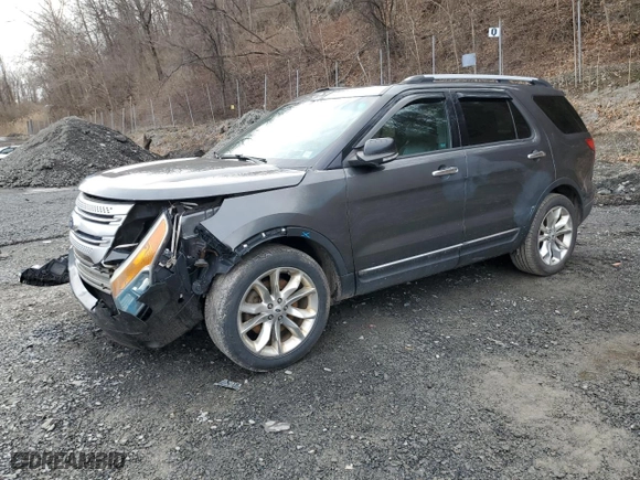 2015 Ford Explorer XLT with VIN 1FM5K8D83FGC32649, listed as a Copart auction lot 51685605 with 110,874 mi miles and Salvage Title. Bid and sale history available at carsss.com. Image 1.