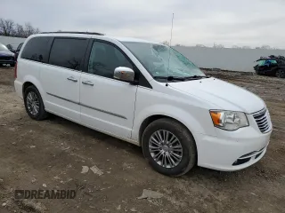 2014 Chrysler Town & Country Touring-L with VIN 2C4RC1CG2ER257137, listed as a Copart auction lot 51777815 with 76,765 mi miles and Clean Title. Bid and sale history available at carsss.com. Image 4.