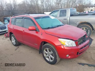 2008 Toyota RAV4 Ltd with VIN JTMZK31V585023270, listed as a IAAI auction lot 41188484 with 230,358 mi miles. Bid and sale history available at carsss.com. Image 1.