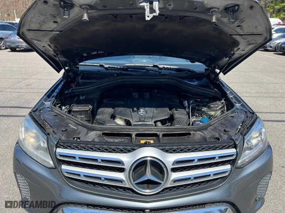 2017 Mercedes-Benz GLS with VIN 4JGDF6EE1HA953972, listed as a Copart auction lot 54620925 with 160,033 mi miles and Clean Title. Bid and sale history available at carsss.com. Image 8.