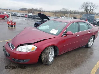 2008 Chevrolet Impala LTZ with VIN 2G1WU583989282370, listed as a IAAI auction lot 41942515 with 243,902 mi miles and . Bid and sale history available at DreamBid. Image 2.