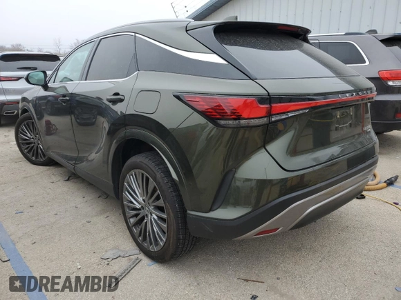 2024 Lexus RX with VIN 2T2BAMCA0RC043320, listed as a Copart auction lot 83876264 with 13,188 mi miles and Salvage Title. Bid and sale history available at carsss.com. Image 2.