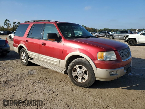 2005 Ford Expedition Eddie Bauer with VIN 1FMPU17555LA40702, listed as a Copart auction lot 84394414 with 216,043 mi miles and Salvage Title. Bid and sale history available at carsss.com. Image 4.