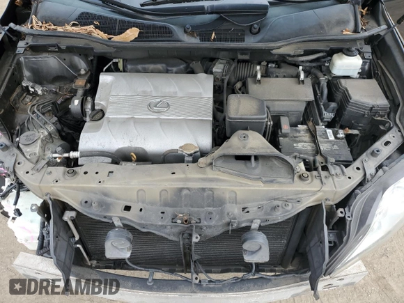 2012 Lexus RX 350 with VIN 2T2ZK1BA6CC082237, listed as a Copart auction lot 45843925 with 129,983 mi miles and Salvage Title. Bid and sale history available at DreamBid. Image 12.