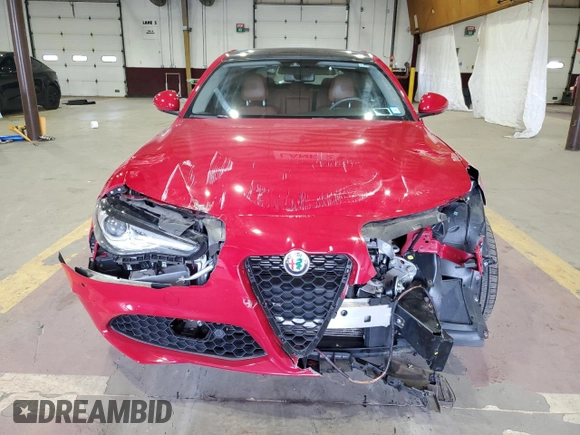 2019 Alfa Romeo Giulia Ti с VIN ZARFANBN8K7611701, выставлен на аукционе Copart как лот 65389955 с пробегом 49 584 миль миль и Списание • Salvage title. История ставок и продаж доступна на DreamBid. Изображение 5.