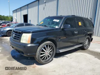 2003 Cadillac Escalade z VIN 1GYEC63T53R221612, wystawiony jako Copart lot #52733895 z przebiegiem Nie podano mil oraz Nie do naprawy • Non repairable. Historia ofert i sprzedaży dostępna na DreamBid. Obrazek 1.