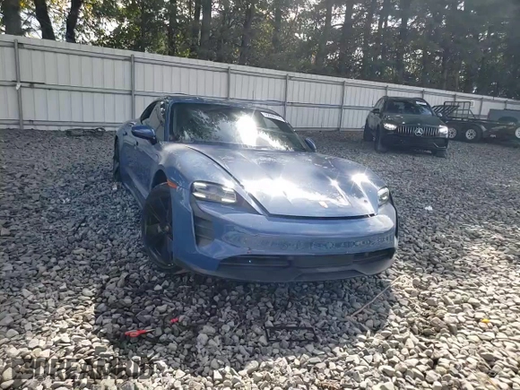 2023 Porsche Taycan with VIN WP0AA2Y1XPSA14080, listed as a Copart auction lot 72990774 with 18,311 mi miles and Salvage Title. Bid and sale history available at DreamBid. Image 11.