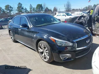 2017 Infiniti Q70 3.7 with VIN JN1BY1PP2HM170538, listed as a IAAI auction lot 41645612 with 143,649 mi miles and . Bid and sale history available at DreamBid. Image 1.