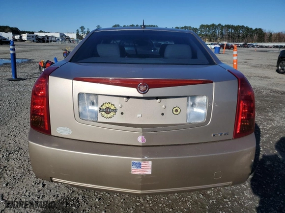 2005 Cadillac CTS with VIN 1G6DP567X50140369, listed as a Copart auction lot 84569184 with 59,966 mi miles and Salvage Title. Bid and sale history available at carsss.com. Image 6.