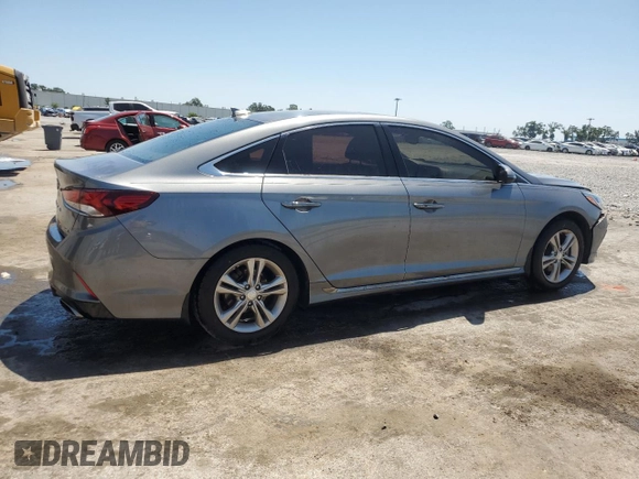 2018 Hyundai Sonata Limited with VIN 5NPE34AFXJH692361, listed as a Copart auction lot 52628605 with 56,220 mi miles and Salvage Title. Bid and sale history available at carsss.com. Image 3.
