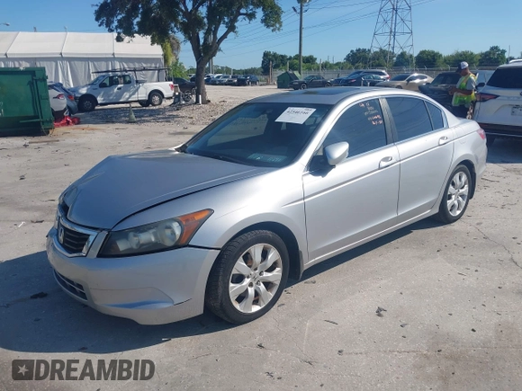 2010 Honda Accord EX with VIN 1HGCP2F7XAA166645, listed as a IAAI auction lot 42546166 with 109,640 mi miles and . Bid and sale history available at DreamBid. Image 2.