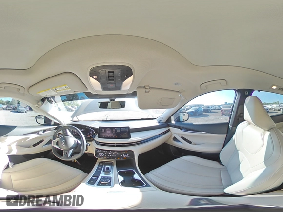 2023 Infiniti QX60 Sensory with VIN 5N1DL1GS2PC371655, listed as a Copart auction lot 57074995 with 20,018 mi miles and Salvage title. Bid and sale history available at DreamBid. Image 15.