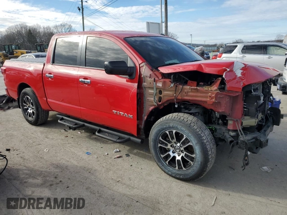 2021 Nissan Titan SV with VIN 1N6AA1EF7MN529875, listed as a Copart auction lot 85896334 with 39,815 mi miles and Clean title. Bid and sale history available at DreamBid. Image 4.