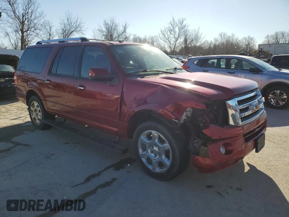 2014 Ford Expedition EL Limited with VIN 1FMJK2A53EEF56281, listed as a Copart auction lot 49313385 with 243,196 mi miles and Salvage Title. Bid and sale history available at carsss.com. Image 4.
