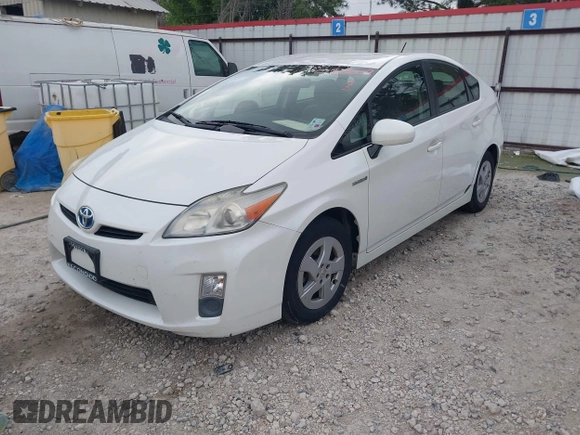 2010 Toyota Prius II with VIN JTDKN3DU1A0239874, listed as a IAAI auction lot 41938659 with Not Provided miles. Bid and sale history available at carsss.com. Image 2.