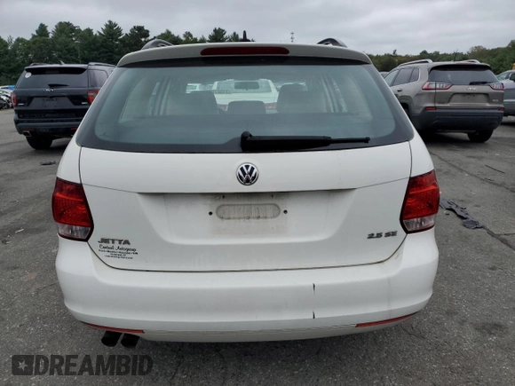 2013 Volkswagen Jetta SportWagen SE w/Sunroof with VIN 3VWPP7AJ7DM691196, listed as a Copart auction lot 71527094 with 183,264 mi miles and Salvage Title. Bid and sale history available at carsss.com. Image 6.