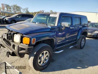 2006 Hummer H3 with VIN 5GTDN136468286608, listed as a Copart auction lot 76118354 with 247,067 mi miles and Salvage Title. Bid and sale history available at carsss.com. Image 1.