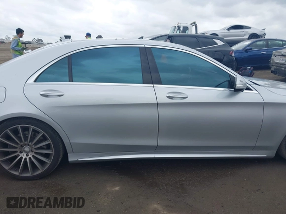 2015 Mercedes-Benz S 550 with VIN WDDUG8CB7FA195614, listed as a IAAI auction lot 42068619 with 64,275 mi miles and . Bid and sale history available at carsss.com. Image 14.