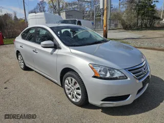 2014 Nissan Sentra S with VIN 3N1AB7APSEL6BL27Z, listed as a Copart auction lot 54271015 with 105,241 mi miles and Clean Title. Bid and sale history available at carsss.com. Image 1.