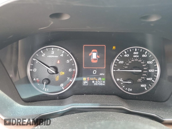 2022 Subaru Outback Touring with VIN 4S4BTAPC6N3233095, listed as a Copart auction lot 60790595 with 35,708 mi miles and Salvage title. Bid and sale history available at DreamBid. Image 9.