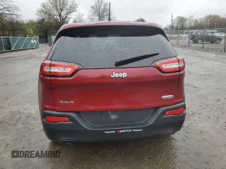 2017 Jeep Cherokee Latitude with VIN 1C4PJMCB8HW596595, listed as a Copart auction lot 51969565 with 118,665 mi miles and Salvage Title. Bid and sale history available at carsss.com. Image 6.