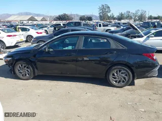 2024 Hyundai Elantra SEL with VIN KMHLM4DG4RU778450, listed as a IAAI auction lot 41376801 with 2,605 mi miles. Bid and sale history available at carsss.com. Image 14.