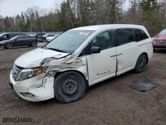 2012 Honda Odyssey EX with VIN 5FNRL5H49CB507763, listed as a Copart auction lot 49896005 with 217,292 mi miles and Clean Title. Bid and sale history available at carsss.com. Image 1.