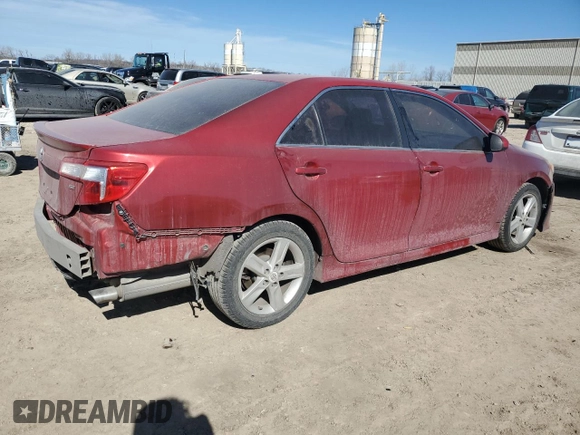 2012 Toyota Camry L with VIN 4T1BF1FK7CU602330, listed as a Copart auction lot 47008465 with 110,377 mi miles and Salvage Title. Bid and sale history available at carsss.com. Image 3.