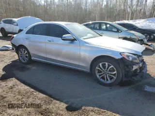 2018 Mercedes-Benz C 300 with VIN 55SWF4KB1JU269737, listed as a Copart auction lot 47123975 with 78,440 mi miles and Salvage Title. Bid and sale history available at DreamBid. Image 4.