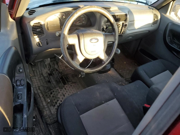 2006 Ford Ranger XL with VIN 1FTZR15E06PA71447, listed as a Copart auction lot 89256025 with 126,293 mi miles and Salvage Title. Bid and sale history available at carsss.com. Image 8.