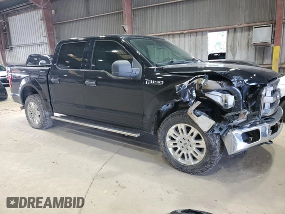 2017 Ford F-150 XL with VIN 1FTEW1EF0HKD68735, listed as a Copart auction lot 56381005 with 209,075 mi miles and Clean title. Bid and sale history available at DreamBid. Image 4.