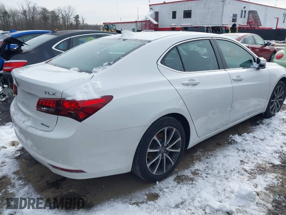 2016 Acura TLX Technology z VIN 19UUB3F55GA003546, wystawiony jako IAAI lot #41283040 z przebiegiem 89 926 mil mil oraz . Historia ofert i sprzedaży dostępna na DreamBid. Obrazek 4.