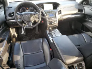 2014 Acura RLX with VIN JH4KC1F37EC004123, listed as a Copart auction lot 76392104 with 195,906 mi miles and Salvage Title. Bid and sale history available at carsss.com. Image 8.