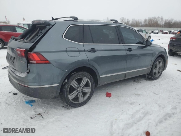 2019 Volkswagen Tiguan SEL Premium with VIN 3VV4B7AX4KM008958, listed as a Copart auction lot 45607605 with 109,465 mi miles and Clean Title. Bid and sale history available at carsss.com. Image 3.
