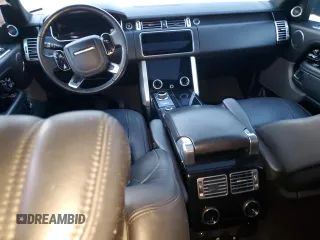 2019 Land Rover Range Rover HSE with VIN SALGS2SV7KA541100, listed as a Copart auction lot 86138804 with Not provided miles and Salvage title. Bid and sale history available at DreamBid. Image 8.