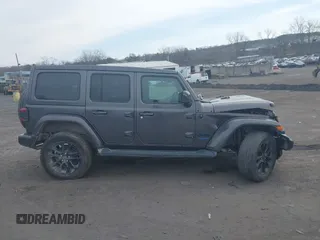 2021 Jeep Wrangler Unlimited Sahara with VIN 1C4JJXP65MW676726, listed as a IAAI auction lot 41795701 with 38,480 mi miles and . Bid and sale history available at DreamBid. Image 13.