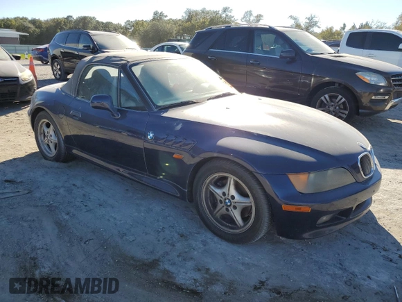 1997 BMW 3 Series 1.9L with VIN 4USCH7323VLB79150, listed as a Copart auction lot 76340814 with 0 mi miles and Salvage Title. Bid and sale history available at carsss.com. Image 4.