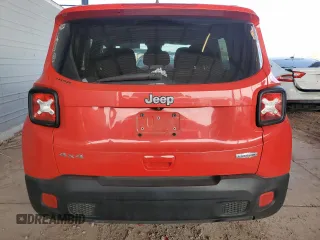 2018 Jeep Renegade Altitude with VIN ZACCJBBB9JPH96697, listed as a Copart auction lot 51349565 with 61,378 mi miles and Salvage title. Bid and sale history available at DreamBid. Image 6.