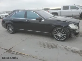 2010 Mercedes-Benz S-Class S 550 with VIN WDDNG7BB1AA350585, listed as a Copart auction lot 51339485 with 151,635 mi miles and Salvage Title. Bid and sale history available at carsss.com. Image 4.