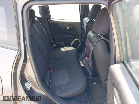 2017 Jeep Renegade Sport with VIN ZACCJBAB7HPG36829, listed as a IAAI auction lot 39881153 with 124,471 mi miles and . Bid and sale history available at carsss.com. Image 8.