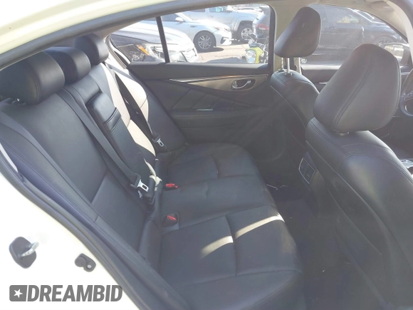 2017 Infiniti Q50 3.0t Premium with VIN JN1EV7APXHM742506, listed as a IAAI auction lot 41442763 with 73,348 mi miles. Bid and sale history available at carsss.com. Image 8.