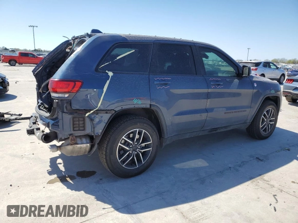 2020 Jeep Grand Cherokee Trailhawk with VIN 1C4RJFLT1LC357901, listed as a Copart auction lot 49820815 with 50,293 mi miles and Salvage title. Bid and sale history available at DreamBid. Image 3.