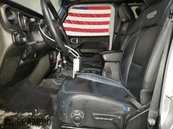 2023 Jeep Wrangler Sport with VIN 1C4HJXDN8PW639488, listed as a Copart auction lot 44931555 with 23,371 mi miles and Salvage Title. Bid and sale history available at DreamBid. Image 7.