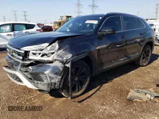 2021 Volkswagen Atlas SEL with VIN 1V2BE2CA2MC227512, listed as a Copart auction lot 71352354 with 34,240 mi miles and Non repairable. Bid and sale history available at DreamBid. Image 1.