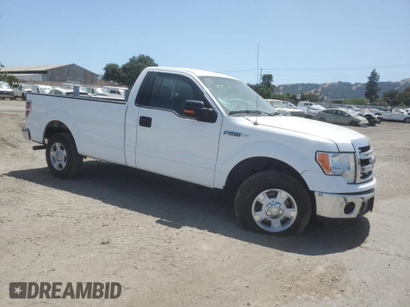 2013 Ford F-150 XL with VIN 1FTNF1CF6DKE88505, listed as a Copart auction lot 60310225 with 36,981 mi miles and Salvage title. Bid and sale history available at DreamBid. Image 4.