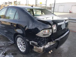 2008 Saab 9-3 with VIN YS3FB49Y881006163, listed as a IAAI auction lot 41226628 with 214,535 mi miles. Bid and sale history available at carsss.com. Image 6.