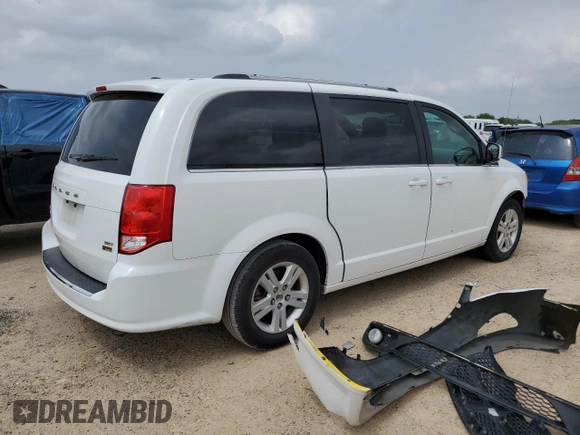 2019 Dodge Grand Caravan SXT with VIN 2C4RDGCG1KR774425, listed as a Copart auction lot 54139845 with 219,312 mi miles and Clean Title. Bid and sale history available at DreamBid. Image 3.