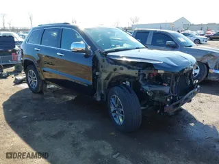 2019 Jeep Grand Cherokee Limited X with VIN 1C4RJFBG4KC711834, listed as a IAAI auction lot 41805557 with 102,366 mi miles. Bid and sale history available at carsss.com. Image 1.