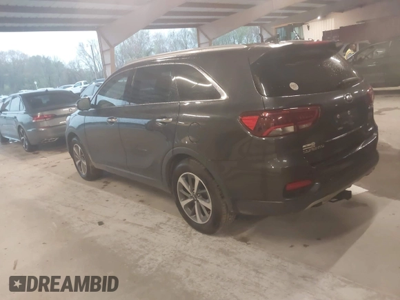 2019 Kia Sorento EX Sport V6 with VIN 5XYPH4A54KG493932, listed as a IAAI auction lot 41923939 with 119,427 mi miles. Bid and sale history available at carsss.com. Image 3.